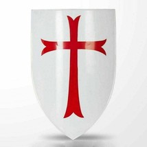 Medieval Knights Templar Sign Hand Forged Red Cross Steel Layers Metal-
... - £63.63 GBP