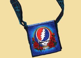 SALE  Grateful Dead Blue SYF Embroidered  Bag  Purse  Unisex - £22.32 GBP