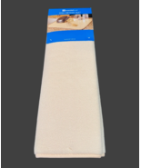 Essential Home Dish Drying Mat Cream Color 18" x 24" Machine Washable Large