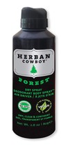 HERBAN COWBOY Dry Spray Deodorant Forest  2.8 oz | Mens Dry Spray Deodorant |  - £26.88 GBP
