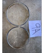 OEM 75 Mercedes 240D W114 W115 HEADLIGHT TRIM RINGS - $67.11 CAD