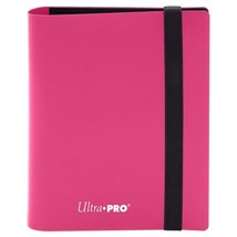 Ultra Pro Binder: 2-Pocket: PRO: Eclipse: Hot Pink - £8.16 GBP
