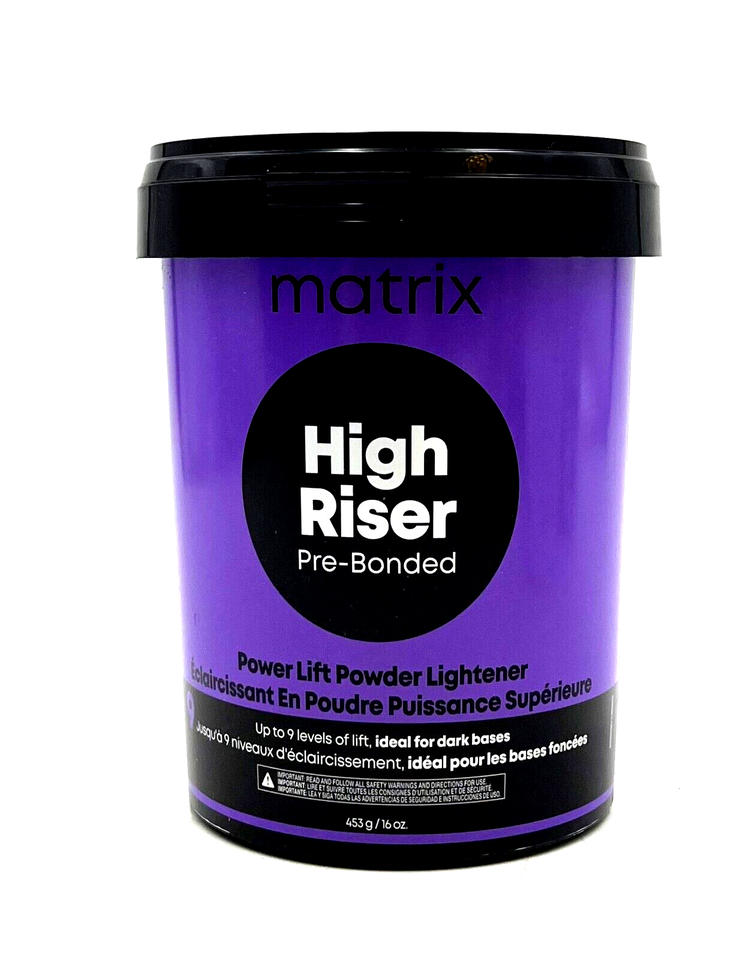 Matrix High Riser Pre-Bonded Power Lift Powder Lightener 9 Level 16 oz - $47.88