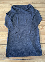 NY&amp;C NWT $59.95 women’s cowl neck sweater dress size M grey m4 - £14.64 GBP