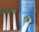 Up &amp; Up Daily Clean Toothbrush Brush Heads 3 Pack  - £6.78 GBP