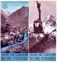 From the Garonne to the Pyrenees Brochure 1937 Southwestern France - $23.82