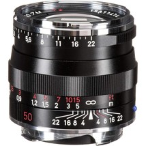Ikon Planar T* Zm 2/50 Standard Camera Lens For Leica M-Mount Rangefinde... - $1,573.99
