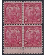 717 - Miscut Gutter Snipe Error / EFO Block of 4 &quot;Arbor Day&quot; Mint DG - $15.03 CAD