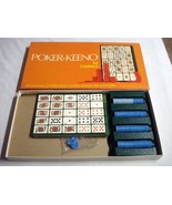 Poker-Keeno  1977 Game with 12 Playing Boards, 200 Chips - $12.29 CAD
