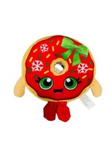 Plush Red Green Bow Donut Wreath Best Made Toys 8&quot; Walmart Sweet Treats - $11.88