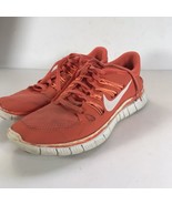 NIKE FREE 5.0 Womens Size 9 Orange Sneakers 580591-818 - $7.00