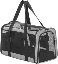 Cat Carrier Dog Carriers Airline Approved, 18 x 11 x 11 - £48.05 GBP