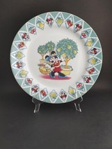 Disney Minnie Mouse 12&quot; Stoneware Chop Plate Platter Serving Dish Round  - £12.40 GBP