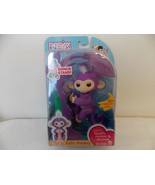Fingerlings Mia Purple/White Hair Interactive Baby Monkey - £27.54 GBP