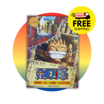 One Piece Movie Collection (1-15 &amp; 3 Ova &amp; 13 Special) Anime DVD [English Sub] - £28.69 GBP