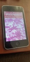 Apple  iPod  16GB  Silver-Parts Only As Is Disabled cracked screen  good... - $24.00