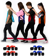 4 Legged Race Band, Outdoor Party Group Game for Kid Adult, Cooperative Team Rac - £31.54 GBP