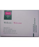 Vintage Mercure Hotel Lelystad Netherlands Welcome Infromation Card - $2.71 CAD