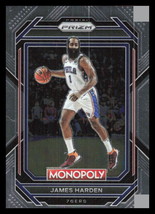 2022-23 Panini Prizm Monopoly #68 James Harden Philadelphia 76ers - £1.59 GBP