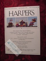 HARPER&#39;s September 1989 Philip Weiss Murray Waas Annie Dillard Donald Hall - £6.90 GBP