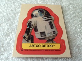 1983  ARTOO-DETOO  STAR  WARS  RETURN  OF  THE  JEDI  STICKER    GEM  MI... - $224.99