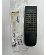 Fisher RVR-2509 Remote Control, Black - OEM NOS for TV / VCR FVH2509 + more - $14.80