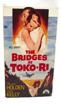 The Bridges at Toko-Ri VHS Video Tape William Holden Grace Kelly - £7.92 GBP