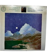 SIBELIUS, Symphony No. 4 Karajan BPO stereo/quad Vinyl LP Album - tested... - $21.36