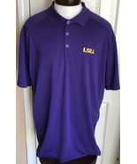 Nike Golf LSU Louisiana State University Tigers Short Sleeve Polo Shirt ... - £31.27 GBP