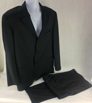 Cerruti 1881 -  2 Piece Suit - with Trousers -  Wool Black 54 IT XL - £79.92 GBP