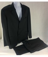 Cerruti 1881 -  2 Piece Suit - with Trousers -  Wool Black 54 IT XL - £78.68 GBP