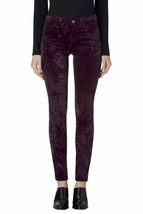 J BRAND Womens Pants Skinny Hipsters Crystal Aubergine Purple Size 26W JB000928 - £67.85 GBP