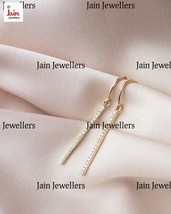 0.35 - 0.45 Ct G-H/VS Certified Diamonds Women Drop Dangle Earrings, 18Kt Gold - £716.05 GBP