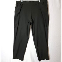 Counterparts Womens  Black Dress Pants Plus Size 22W Stretch Pull On - $14.55