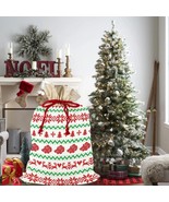 Ugly Christmas Cloud Christmas Bag Sack Santa Claus Bags 21&quot;x32&quot; (2 Sides) - £20.60 GBP