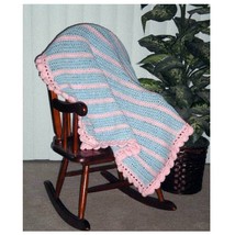 ALL STITCHES - JACK AND JILL CROCHET BABY BLANKET PATTERN .PDF -034A - $2.75