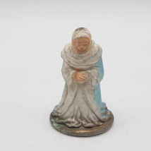 Figura Di Maria Del Presepe Natalizio Anni &#39;50 3&quot; - $24.74