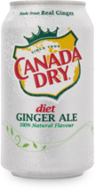 24 Cans of Canada Dry Diet Ginger Ale 355ml Each - Limited Time -Free Sh... - $57.09