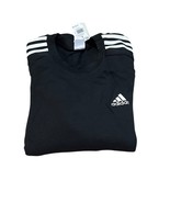 adidas Essentials Fleece 3-Stripes Sweatshirt &#39;Black&#39; IB4027 Mens Size L... - $37.89 CAD