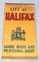 City of Halifax Nova Scotia Canada Guide Book City Map 1951 - £7.95 GBP
