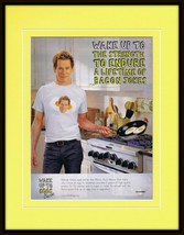 Kevin Bacon 2015 Incredible Eggs Framed 11x14 ORIGINAL Advertisement - £27.23 GBP