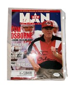 Magazine Tom Osborne Autograph Hand Signed Cover Page Only Nebraska Corn... - $53.66 CAD