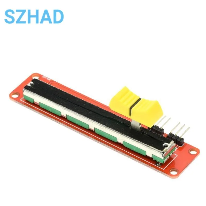 B10K Sliding Slider Potentiometer Switch Slide Block Module For Arduino MCU ARM - £6.82 GBP