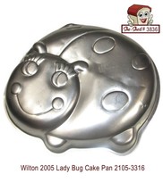 Wilton 2005 Lady Bug Cake Pan 2105-3316 - previously used - $9.95
