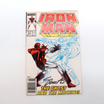 Marvel Comics Iron Man #219 First Appearance of Ghost Key Issue 1987 Signed - £14.54 GBP