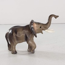 Hagen Renaker Mama Elephant Trunk Up Lucky Matte Miniature Figurine *Repaired* - $14.99