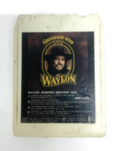Waylon Jennings Greatest Hits 8 Track Tape 1979 - £3.81 GBP