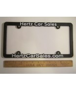 LICENSE PLATE Plastic Car Tag Frame HERTZ CAR SALES 14E - £19.12 GBP