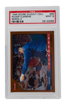 Roger Clemens 1996 Score Dugout #58 Boston Rosso Sox Baseball Card PSA/DNA Mint - £45.57 GBP
