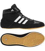 Adidas hvc Mens Black/White Athletic Wrestling Shoes!!(13) - $45.59